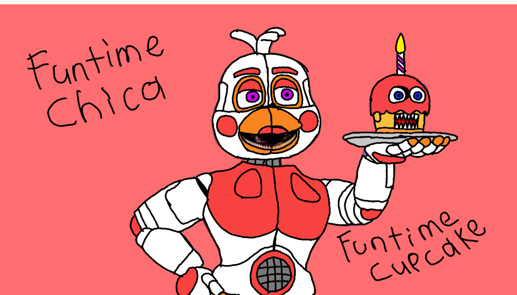 Resultado de imagen para sister location funtime chica