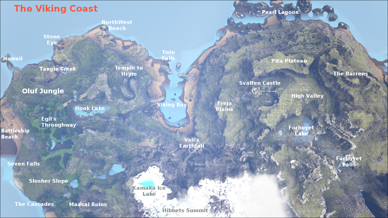 Ragnarok Spawn Map