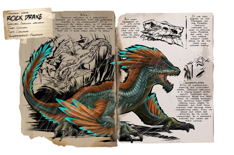 Rock Drake | ARK: Survival Evolved Wiki | Fandom