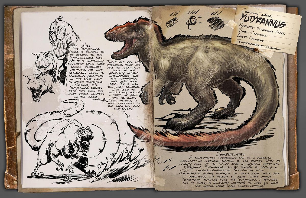 ark survival evolved dinosaurs