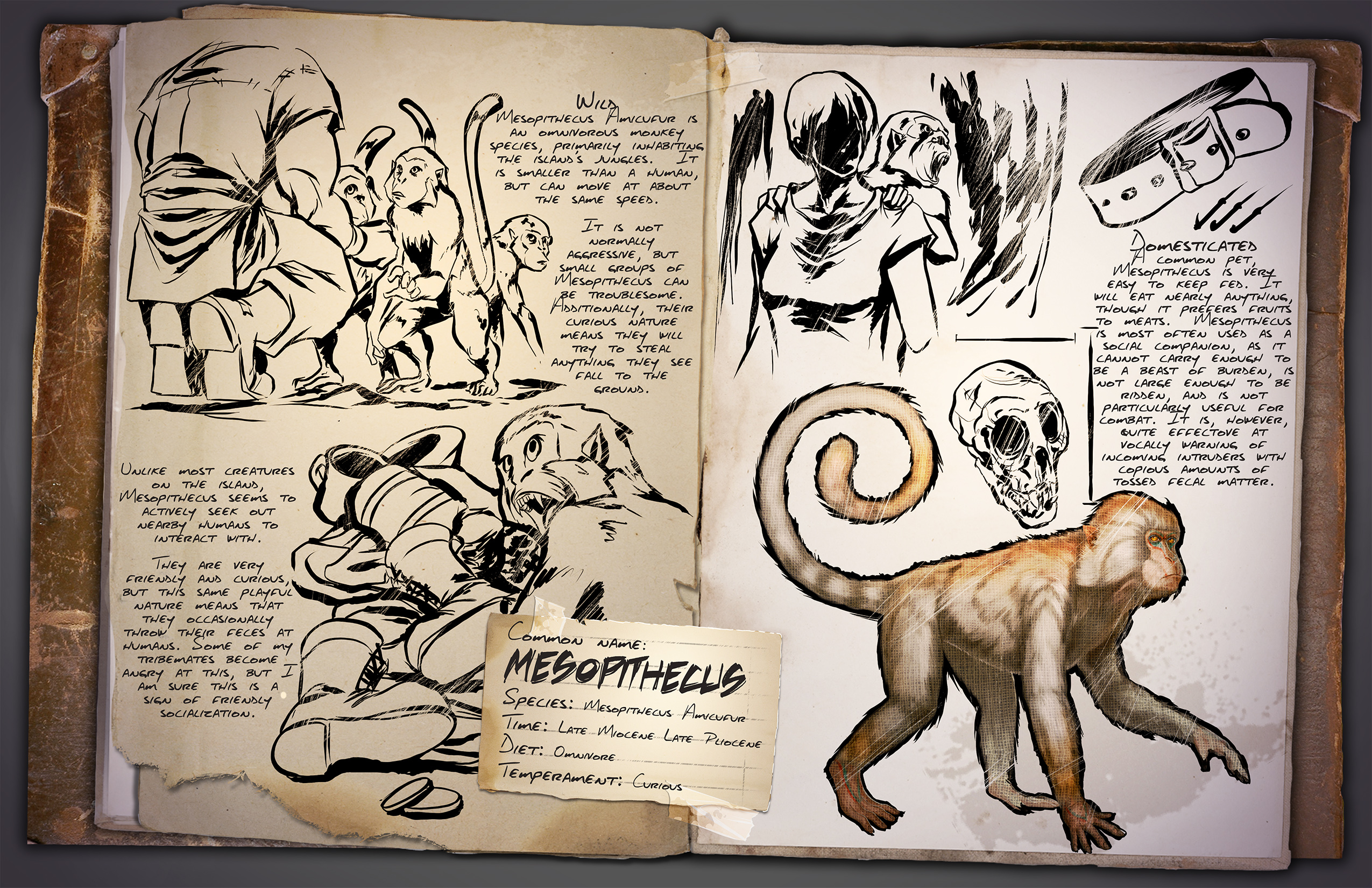 Mesopithecus Ark Survival Evolved Wiki Fandom