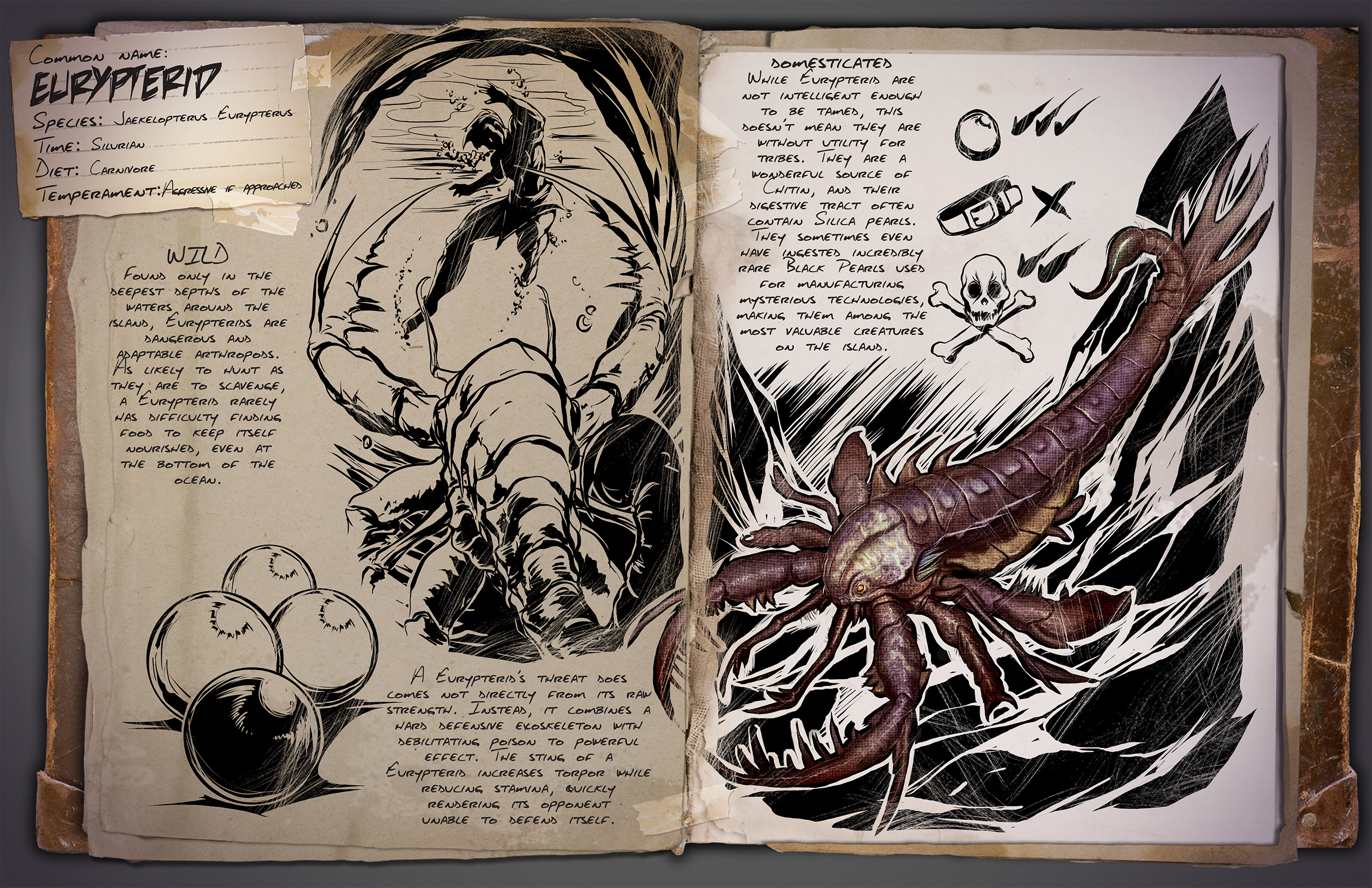 Eurypterid Ark Survival Evolved Wiki Fandom