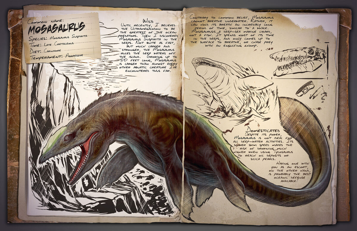 Мозазавр | ARK: Survival Evolved вики | Fandom