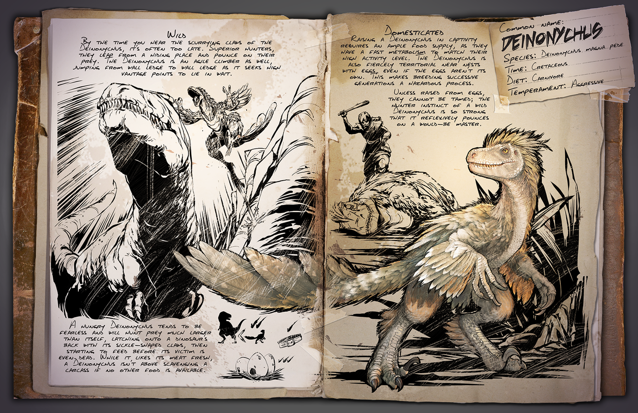 Handmade doll Art: Deinonychus - Community Corner - ARK - Official