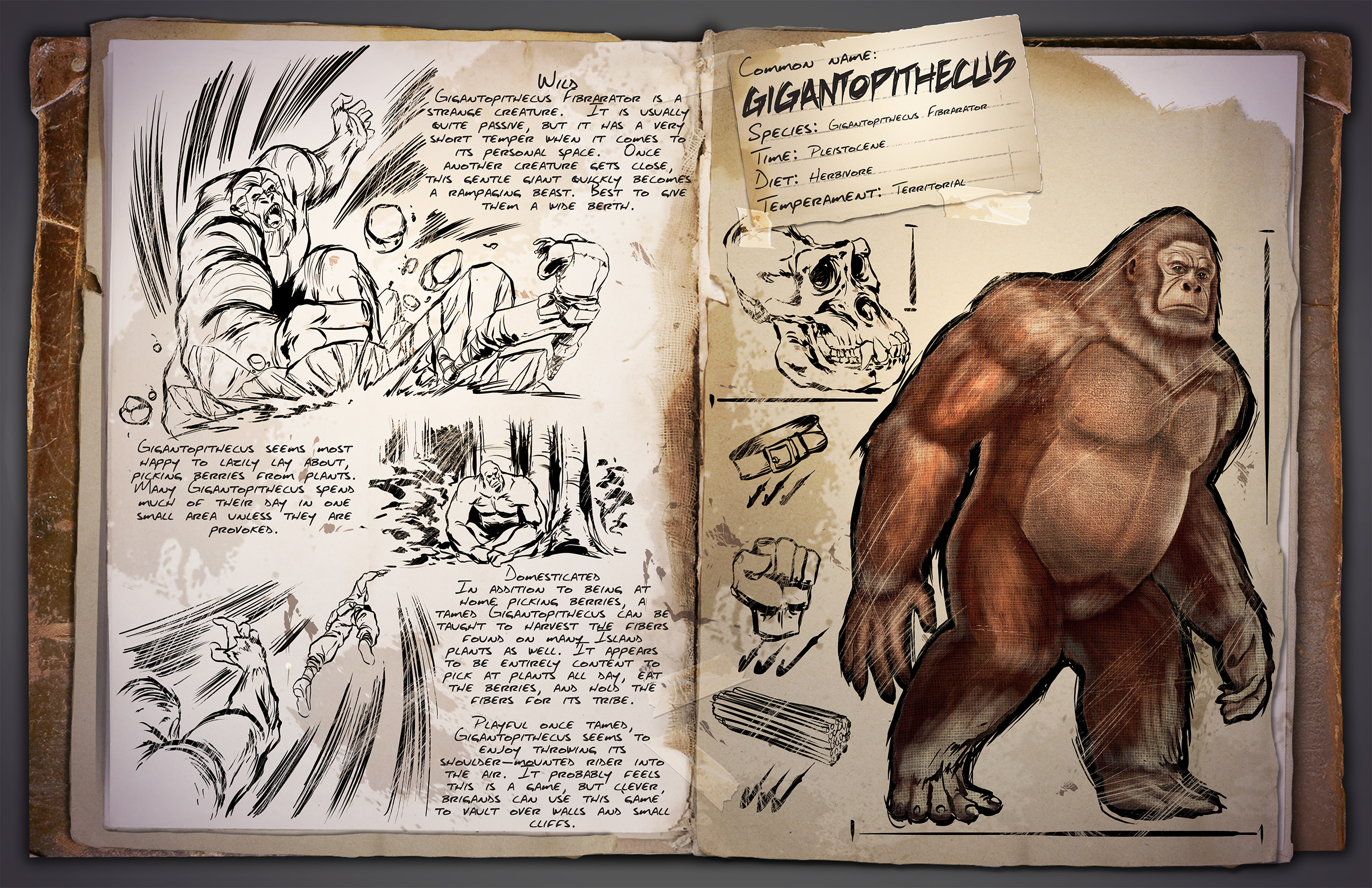 Gigantopithecus - ARK: Survival Evolved Wiki