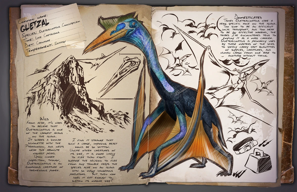 Quetzalcoatlus | ARK: Survival Evolved Wiki | Fandom