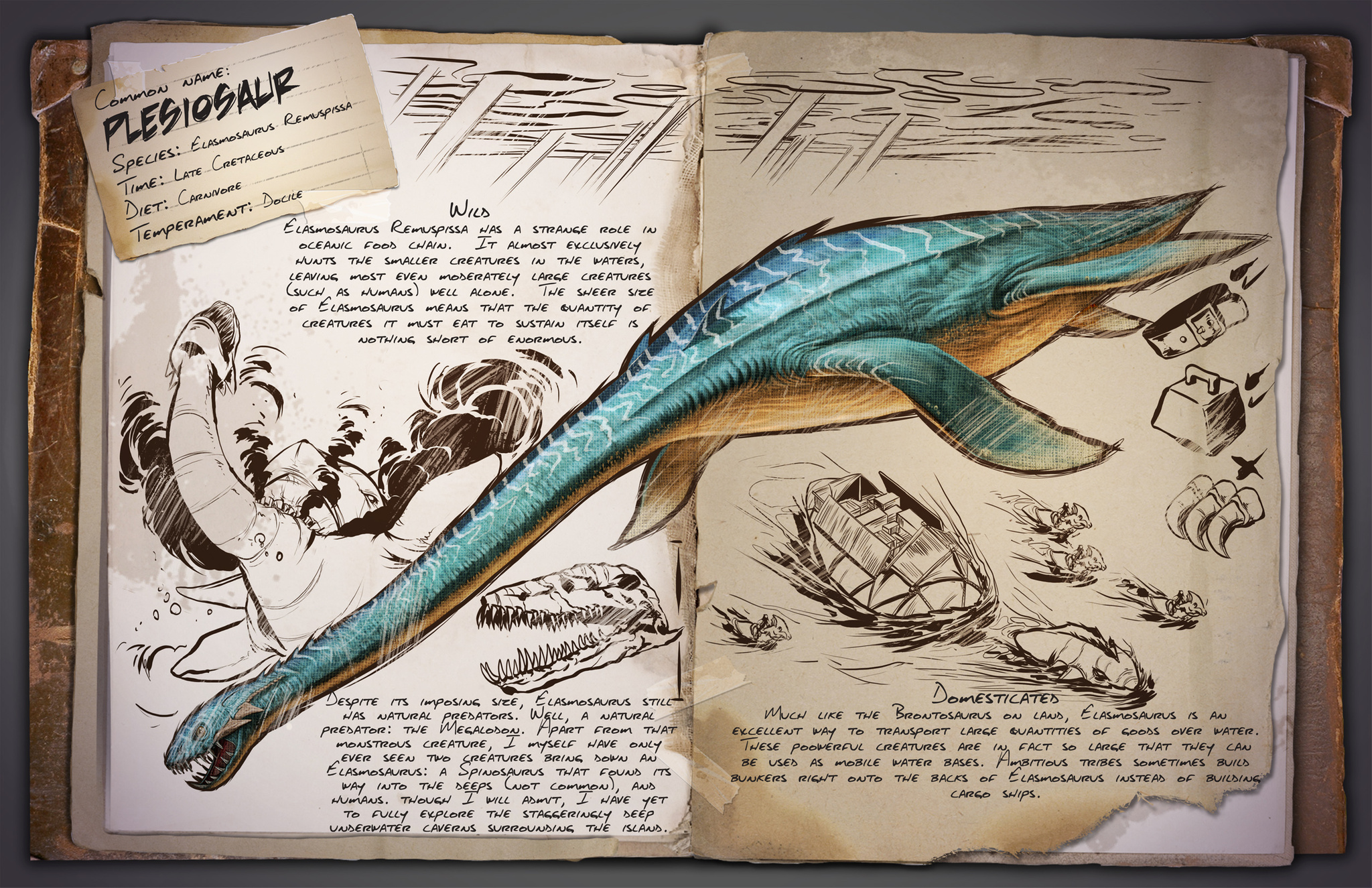 Plesiosaur Ark Survival Evolved Wiki Fandom