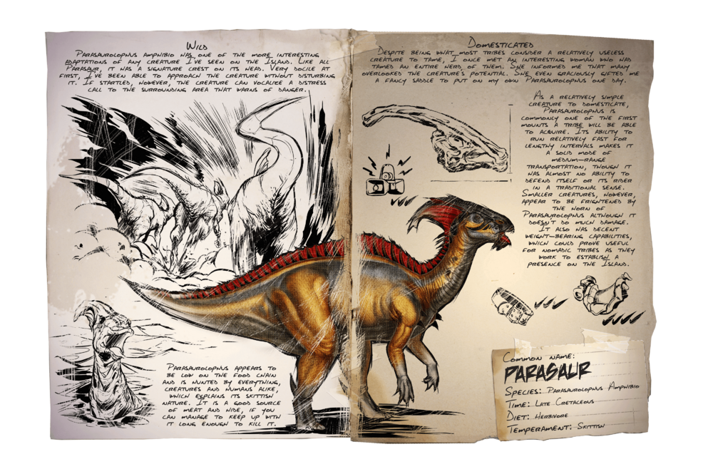 副栉龙 Ark Survival Evolved Wiki Fandom