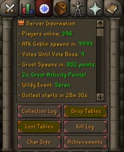 Quest tab