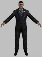 Bruce Wayne Model Arkham City.