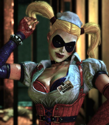 harley quinn batman arkham city costume