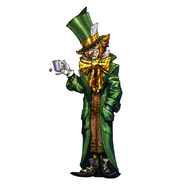 Mad Hatter's Character Bio image in Arkham Asylum.