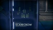 Scarecrow's display case in the Evidence Room at the GCPD Lockup in Arkham Knight