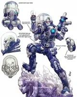 Mr. Freeze Concept Art