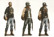 Concepts of generic Penguin thugs.