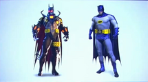 (Left) Knightfall skin, (right) 1966 Adam West skin.