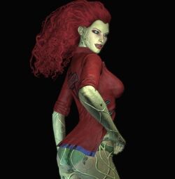 batman arkham knight poison ivy