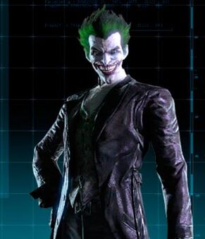 joker without makeup arkham city