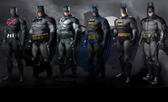 All Batman suits