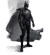 Damian Wayne in a black and grey Batsuit by Goran Bukvic