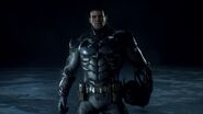 Batman unmasked as Bruce Wayne Character Trophy Arkham Knight.