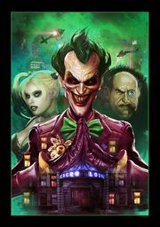 "Can you believe this guy was my nemesis in Arkham City? Don't look at me like that Bats, I do have a life outside you