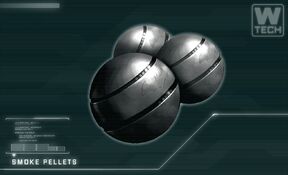The Smoke Pellets in Arkham City.
