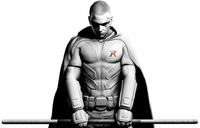 Unhooded Robin Promotional Poster Arkham City