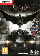 Batman: Arkham Knight PC old cover (PEGI 16 rating changed to PEGI 18).