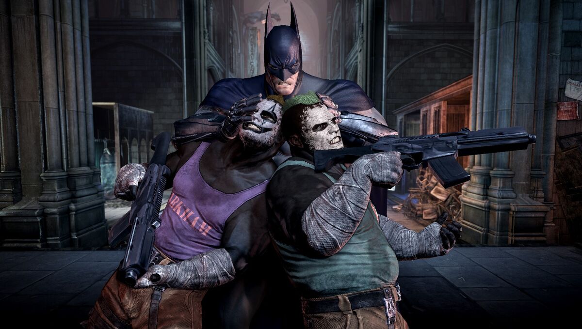 Give me a challenge to complete Arkham city with, like only taking down  thugs with beatdowns : r/BatmanArkham