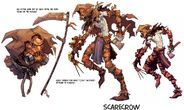 Scarecrow Concept Art Arkham Asylum