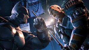 Batman vs deathstroke