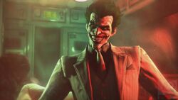 Joker and Batman meet for the first time