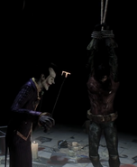 Jason being tortured by the Joker