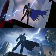 The post credits tribute to Kevin Conroy, which homages the iconic opening from Batman The Animated Series