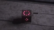 A Jack-In-A-Box Bomb planted before detonation.
