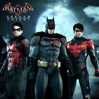 New 52, Red Robin, Batman & Nightwing skin pack suits.