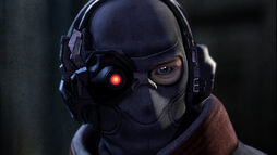 Deadshot appearing in the introduction cutscene of Batman Arkham Origins