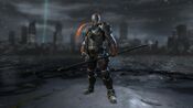 Deathstroke thropy