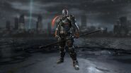 Deathstroke's default armor