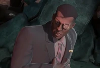 Warden Joseph at Blackgate Prison in Arkham Origins.