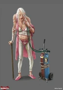 Elderly White Rabbit