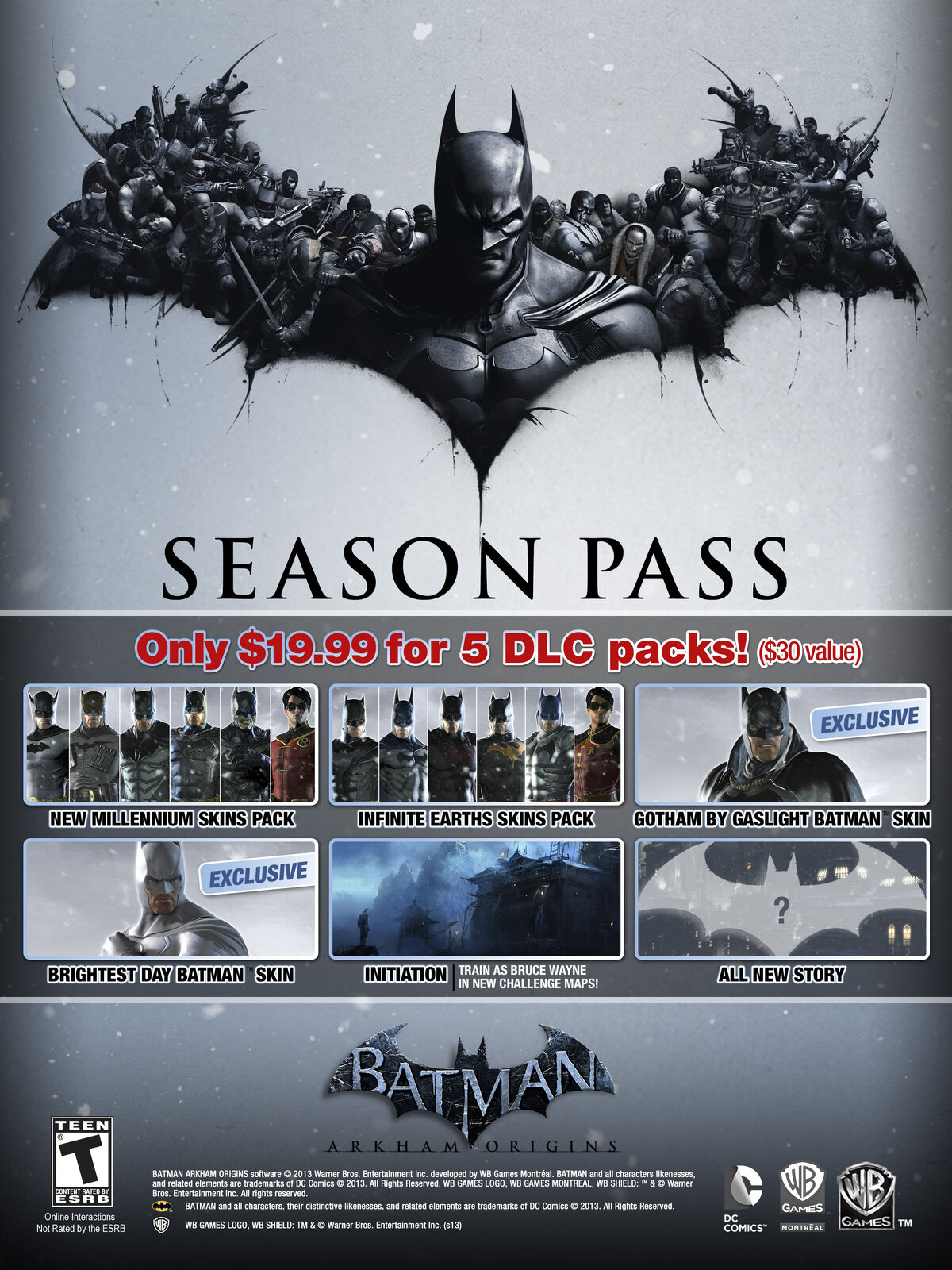 Batman Arkham Asylum Skin Pack (22 Skins) [Batman: Arkham Asylum