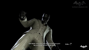 Black Mask taunting Batman in Batman: Arkham Origins