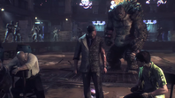 Croc, Two Face, Riddler and Penguin in arkham knight
