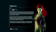 Poison Ivy's Biography Arkham City