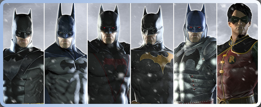 Batman Arkham Asylum Skin Pack (22 Skins) [Batman: Arkham Asylum