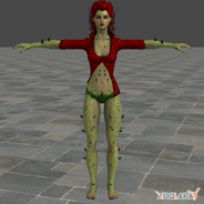 Poison Ivy Model Arkham Asylum