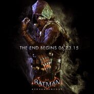 Scarecrow Poster Arkham Knight