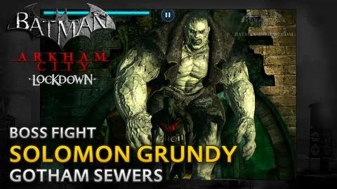 Batman Arkham City Lockdown - Walkthrough - Solomon Grundy Boss Fight